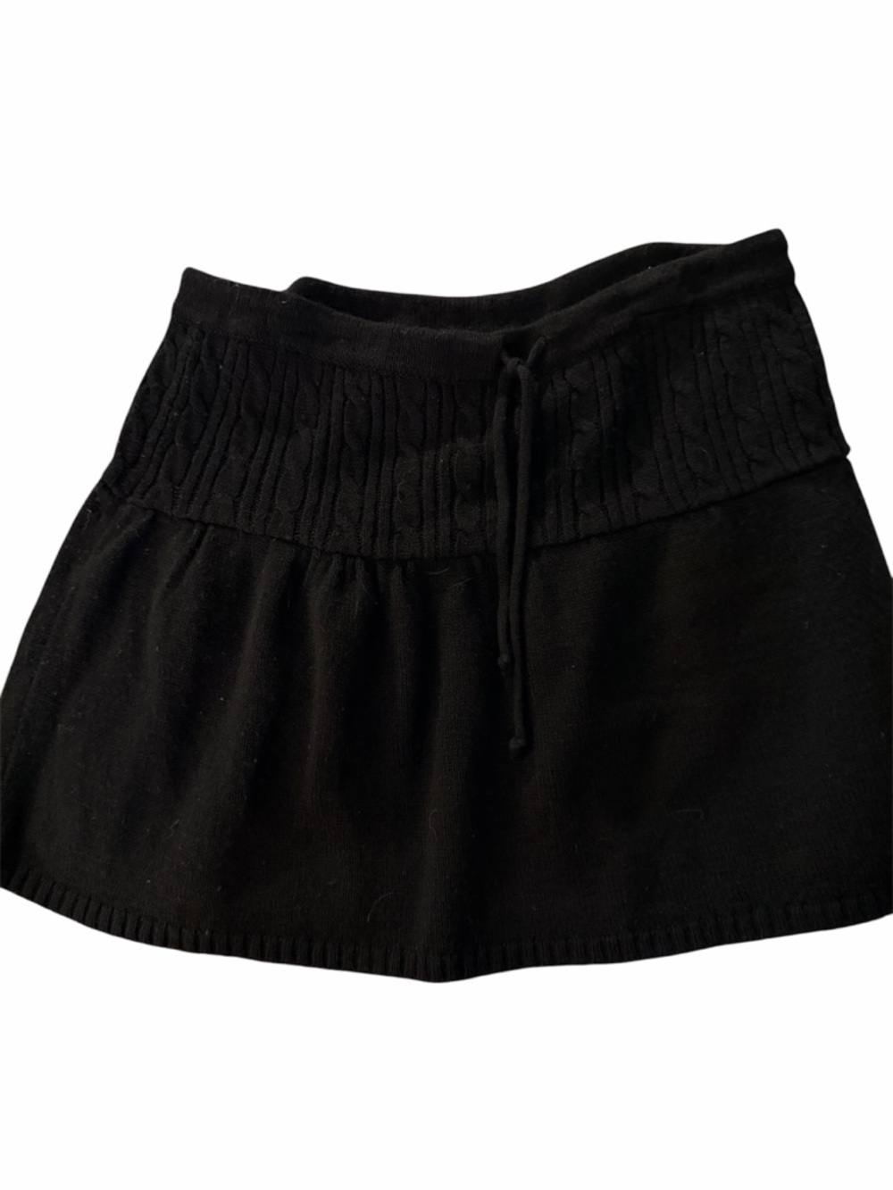 Women’s medium Energie Black knit Mini Skirt